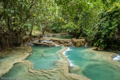 Laos, province de Luang Prabang, chutes de Kuang Si // Laos, Luang Prabang province, Kuang Si falls