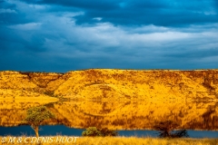 lac Magadi / lake Magadi